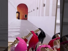 ผู้หญิงรองเท้าส้นสูง Ultra High Pointed Thin Heeled High Heels รองเท้าผู้หญิงแฟชั่น